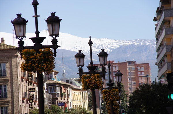 Granada
Widok na góry Sierra Nevada
