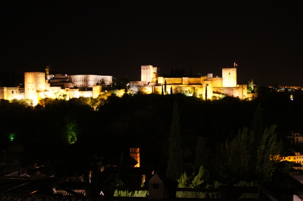 Granada - nocą
