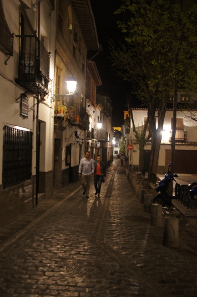 Granada - nocą
